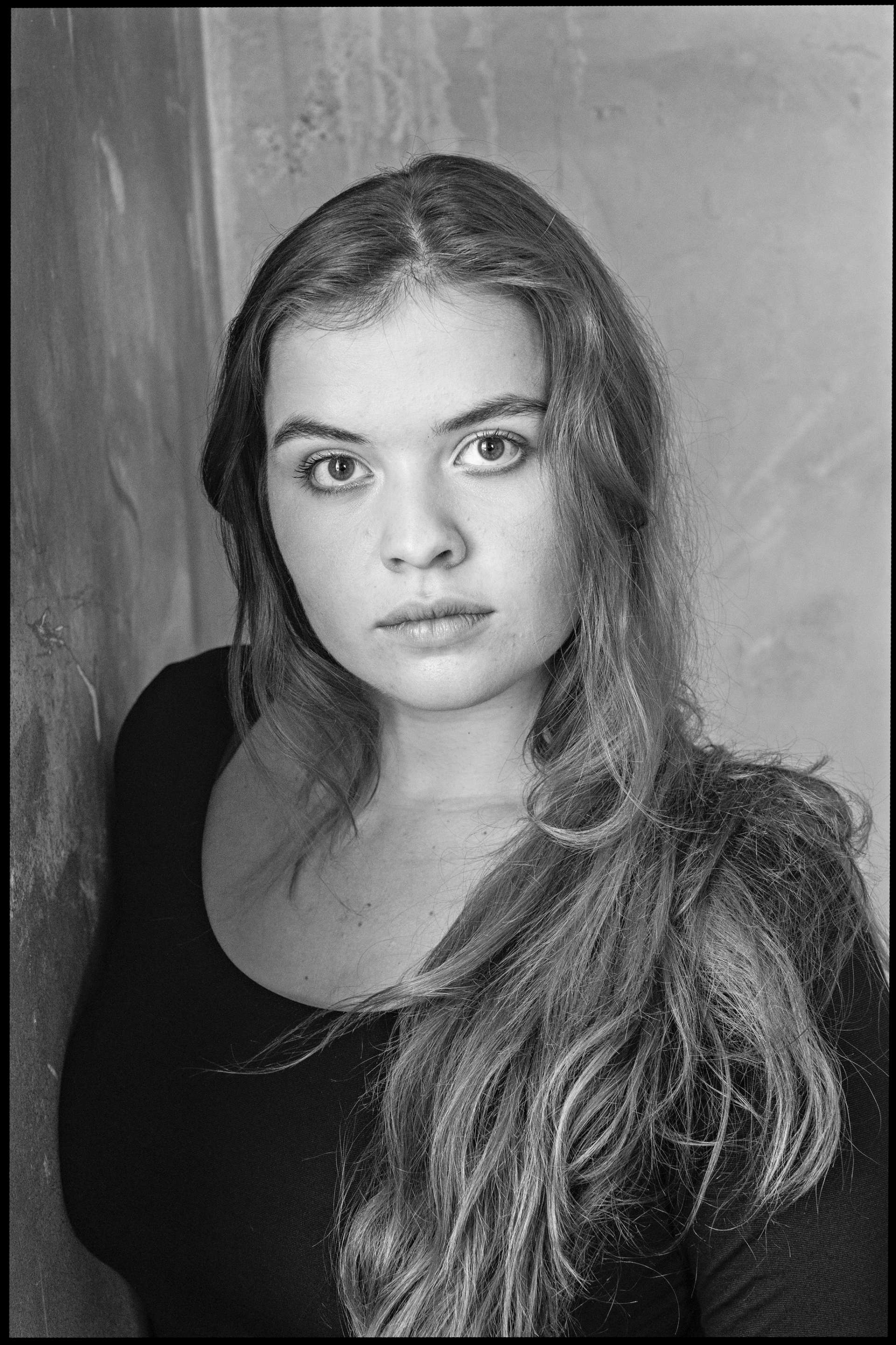 portrait actrice Milena Arvois par jean-louis fernandez